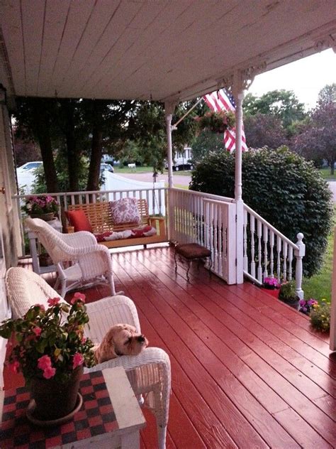 Pin by Melody Laskey on Decorating ideas | Porch flooring, Painted front porches, Porch paint