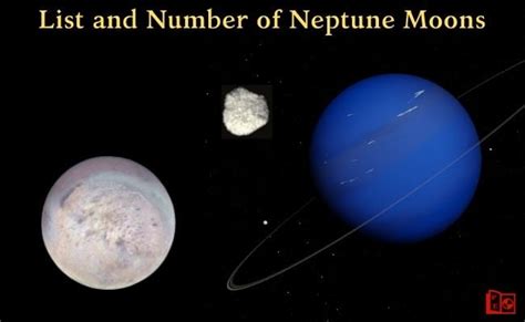 14 Neptune Moons Names, Number, and List : Planets Education