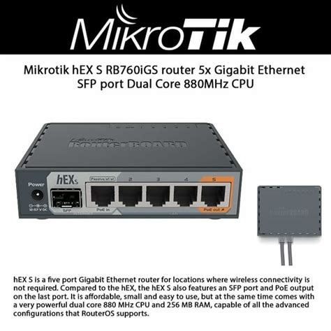 Review Mikrotik hEX S RB760iGS Router