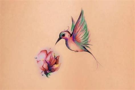 Tattoos for women in color, designs and trends | Hummingbird tattoo, Trendy tattoos, Tattoos