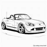 Honda Coloring Pages  Free & Printable sketch template