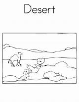 Desert Coloring Pages  Free Printable For Kids sketch template