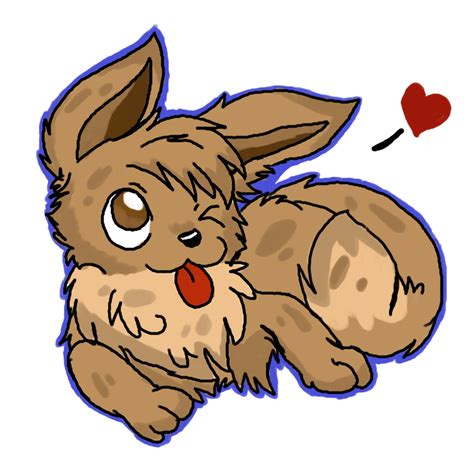 eevee chibi by P0CKYY on DeviantArt