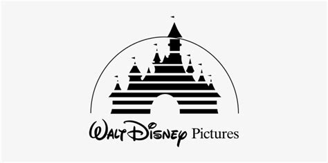 Disney Castle Logo Black And White Png - Disney Logo Castle Png - 374x329 PNG Download - PNGkit