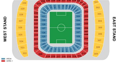 City Of Manchester Stadium - Seating Chart and Information | Football Stadium