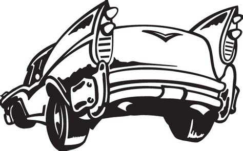 57 Chevy decal - $4.95 : Decal City