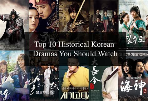 Top 10 Historical Korean Dramas You Should Watch | uBitto