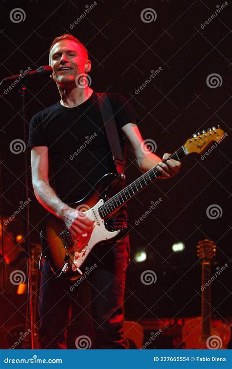 Bryan Adams Live Concert at the Palasharp Editorial Stock Image - Image ...