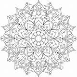 Mandala Art Coloring Pages sketch template