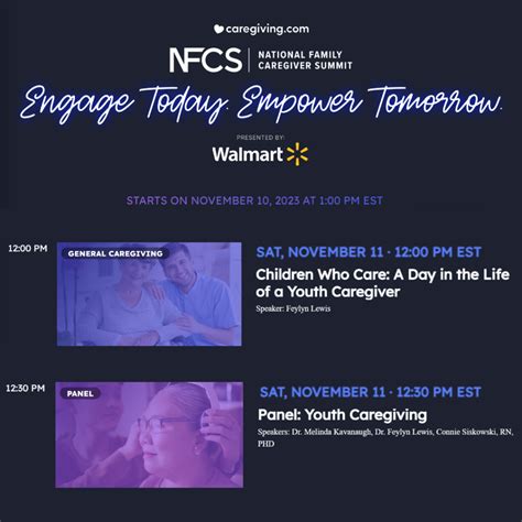 Caregiving Youth Voices to be Represented at Caregiving.com’s First-Ever National Family ...
