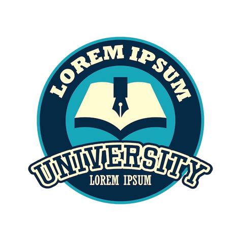 University / campus logo | Premium Vector