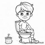 Potty Training Coloring Pages  Free & Printable sketch template