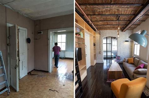Before & After - An apartment makeover inside an old building | Apartment makeover, Building ...