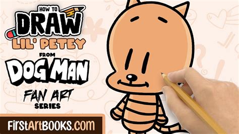 How To Draw Lil' Petey from Dog Man 🐱 Beginner Step-by-Step Drawing ...