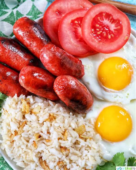 Longsilog Recipe - Urban Bliss Life