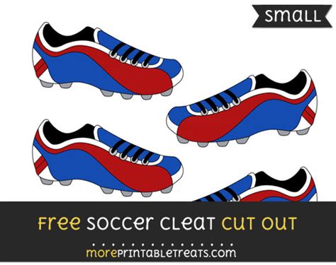 Soccer Cleat Cut Out – Small