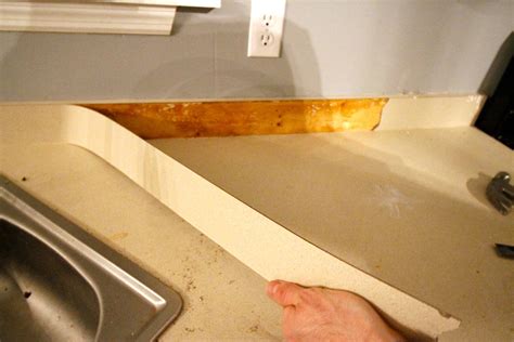 How to Remove Old Laminate Countertops & Backsplash Without Damaging ...