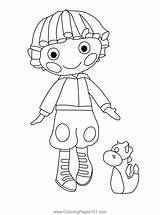 Sir Battlescarred Lalaloopsy Coloring Page For Kids  Free sketch template