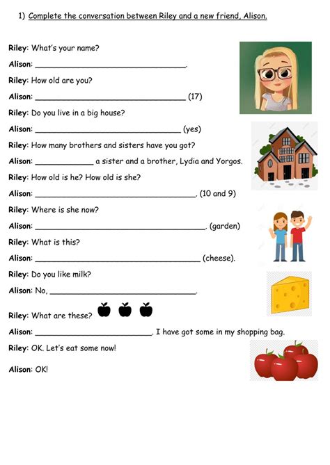 Writing Dialogue Worksheet | Writing Worksheets