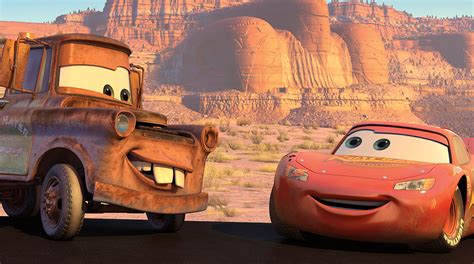 Cars Movie Lightning Mcqueen Mater