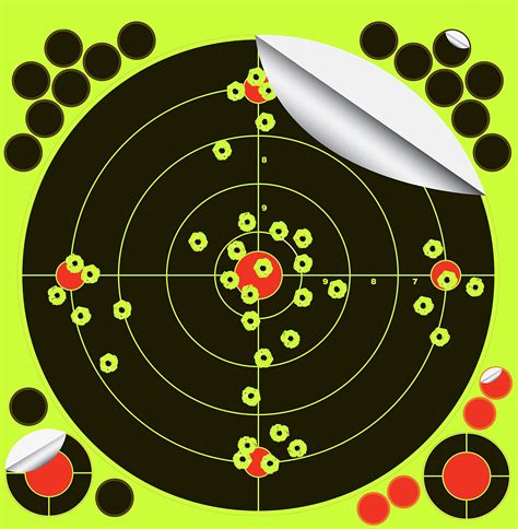 Buy Splatterburst Targets - 10 inch Stick & Splatter Reactive Self ...