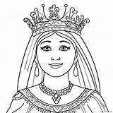 Queen Esther Royalty Coloring Page 6890 5482 sketch template