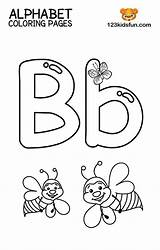 Free Alphabet Coloring Pages For Kids sketch template