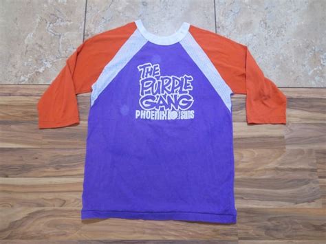 Vintage Phoenix Suns The Purple Gang Purple Orange Ra… - Gem