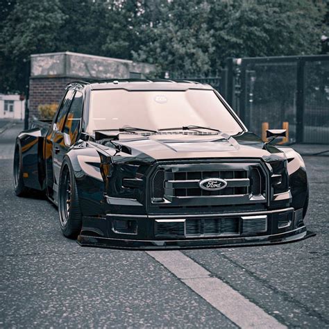 Slammed Ford F-150 "Tokyo Drift" Looks Like a JDM Special - autoevolution