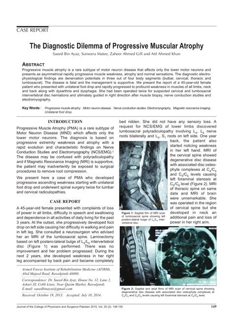 (PDF) The diagnostic dilemma of Progressive Muscular Atrophy.