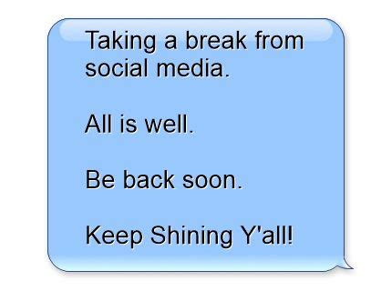 Taking A Break From Social Media Quotes - ShortQuotes.cc