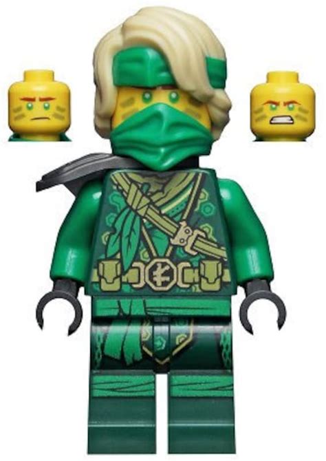 Lego MINIFIGURE Ninjago Lloyd the Island Mask and Hair With - Etsy