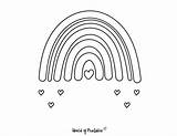 50 Best Rainbow Coloring Pages To Brighten Your Day  World Of Printables sketch template