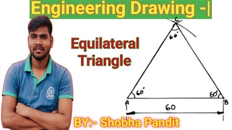 How to construct an equilateral triangle|Geometrical Drawing ...