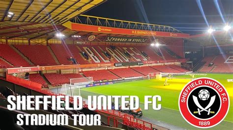 Sheffield United FC stadium tour - YouTube