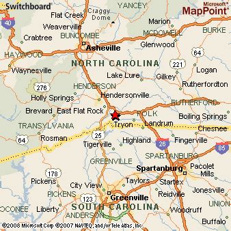 Where is Saluda, North Carolina? see area map & more