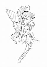 Disney Fairy Vidia Coloring Page Pages sketch template