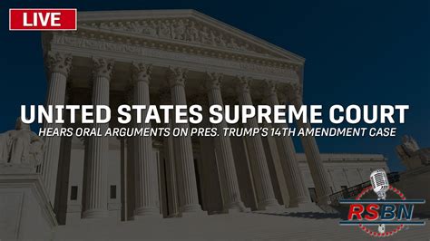 LIVE REPLAY: U.S. Supreme Court Hears Oral Arguments on Trump 14th Amendment Case - 2/8/24 - YouTube