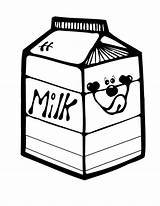 Milk Coloring Pages sketch template
