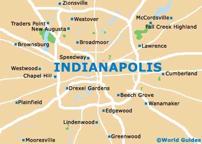 Indianapolis Maps and Orientation: Indianapolis, USA