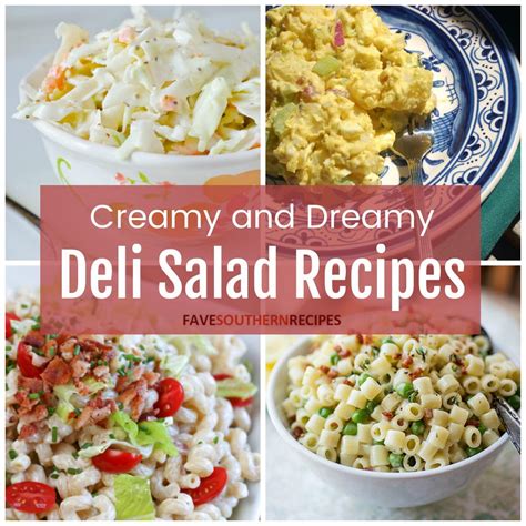 25 Creamy and Dreamy Deli Salad Recipes | FaveSouthernRecipes.com