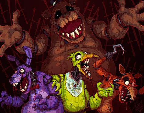 FNAF fan art - Google Search | Fnaf, Fnaf art, Horror nights