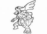 Zekrom pokemon coloring Pages  Coloring 🎨 sketch template