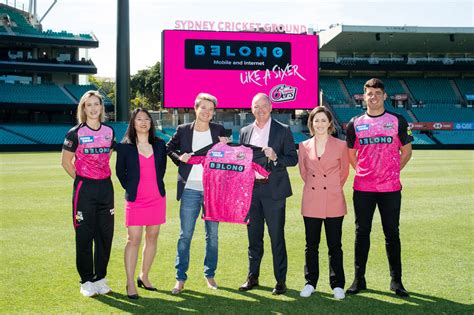 Telstra's Belong Partners With The Sydney Sixers Men’s & Women’s Teams ...