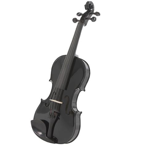 DISC Student 3/4 Violin, Black, by Gear4music - Nearly New at Gear4music