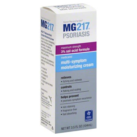 MG217 Psoriasis Medicated Multi-Symptom Cream 3.5 oz - Walmart.com