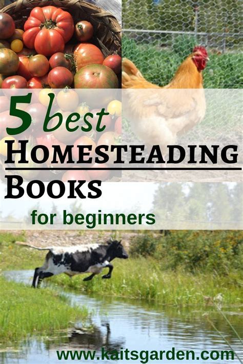 Homesteading Books for Beginners: 5 Best Homesteading Books - Kaits Garden | Organic gardening ...