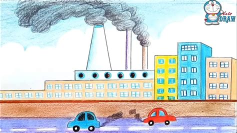 How To Draw Air Pollution Draw Easy - vrogue.co