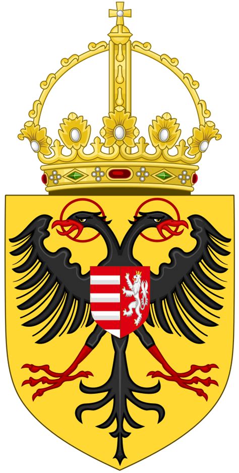 Coat of arms of Sigismund, Holy Roman Emperor.svg Roman Empire Facts, Roman Empire Wwe, Rome ...