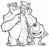 11  Coloring Pages Of Monsters Inc sketch template